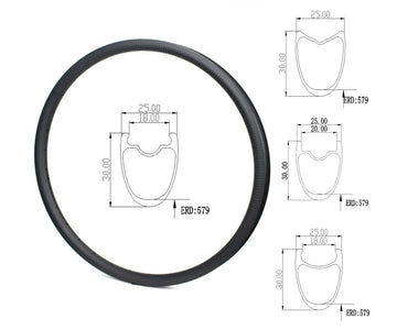 700c-Carbon RIM disc-25mm wide 30mm deep