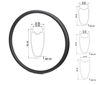 700c-Carbon RIM disc-25mm wide 50mm deep